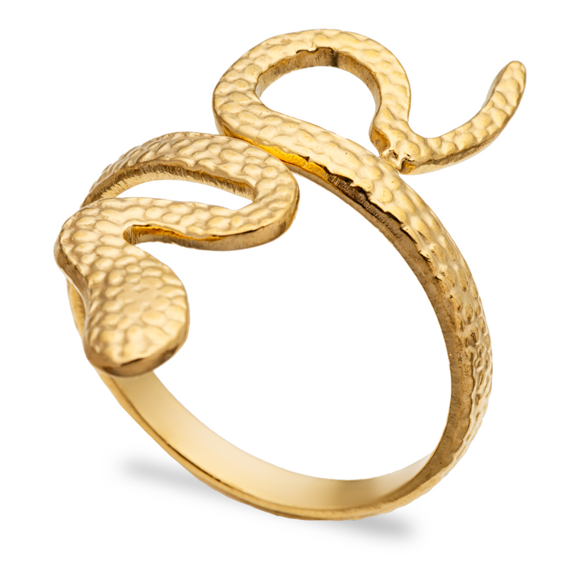 Snake Ring Golden - 1