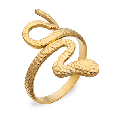 Snake Ring Golden - 2