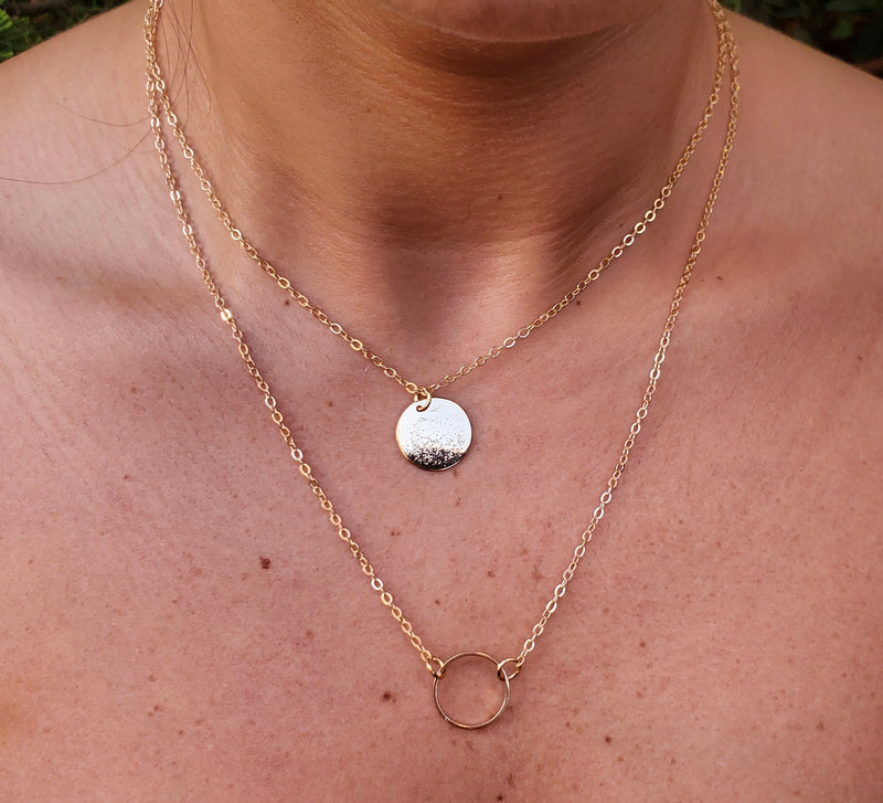 Eclipse Layered Necklace