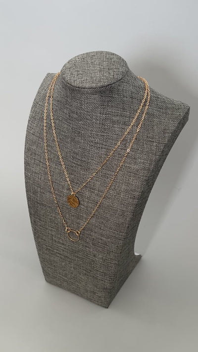 Eclipse Layered Necklace