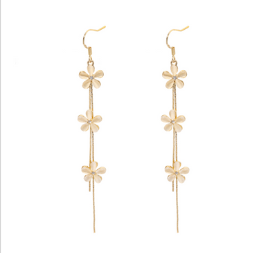 Floral Drop Earrings for Women - 1