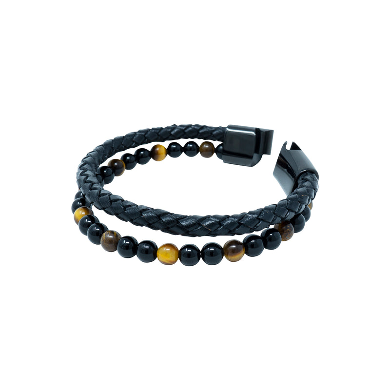 Healing Lava Stone Beads Bracelet 4