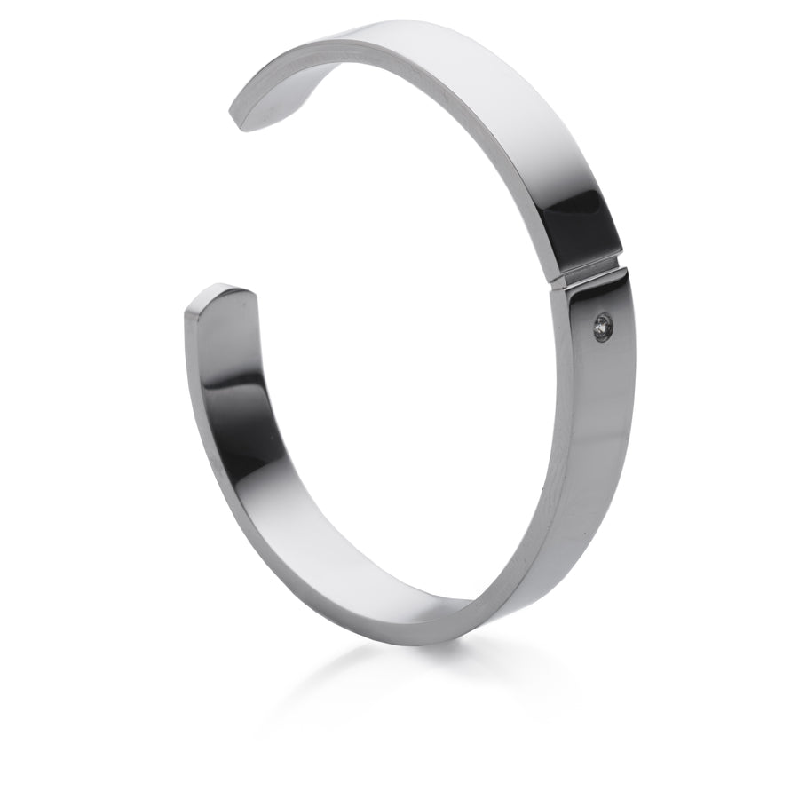 Unisex Zirconia Stone Cuff