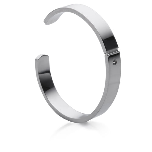 Unisex Zirconia Stone Cuff