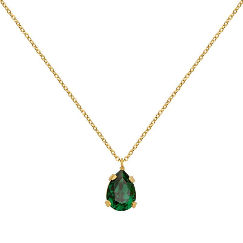 Swarovski Stone Necklace Green 3