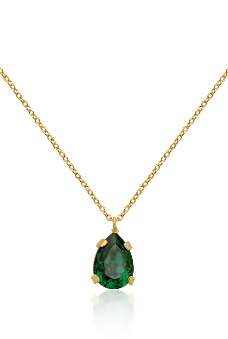 Swarovski Stone Necklace Green 1