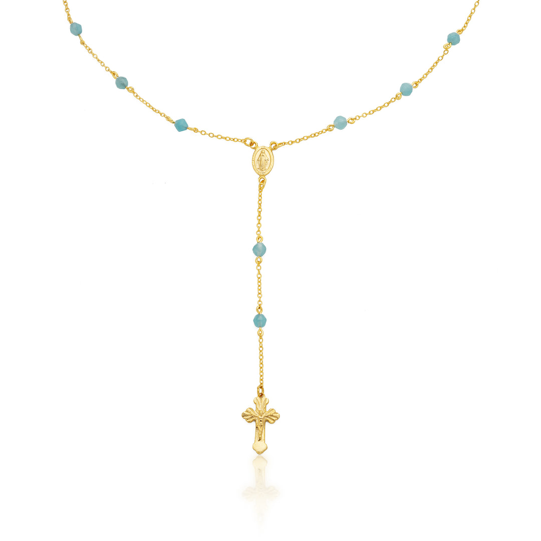 Rosary Onyx Necklace | Memory Accessory – MemoryAccessory