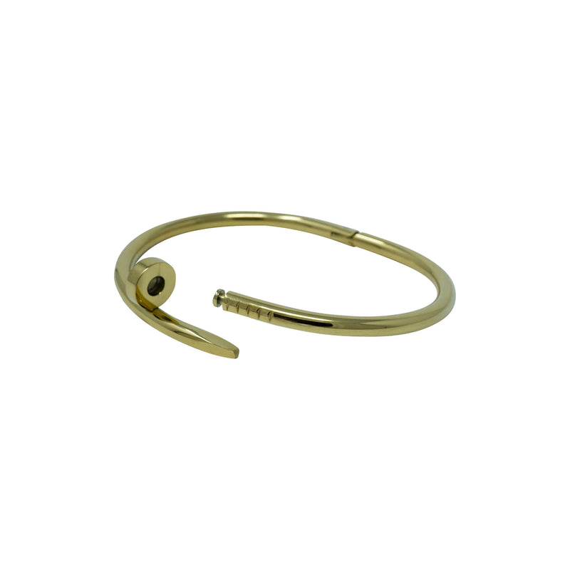 Nailed Bracelet Gold 2